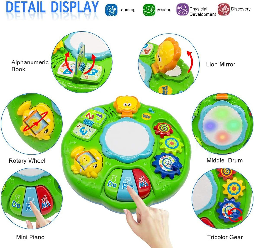 Musical Learning Table Activity Center for Infant Toddler Kids C8085