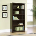 5 Shelf Bookcase in Jamocha Wood Q494