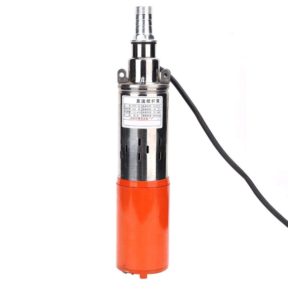 1-inch 12V Stainless Steel DC Screw Pump 260W S158