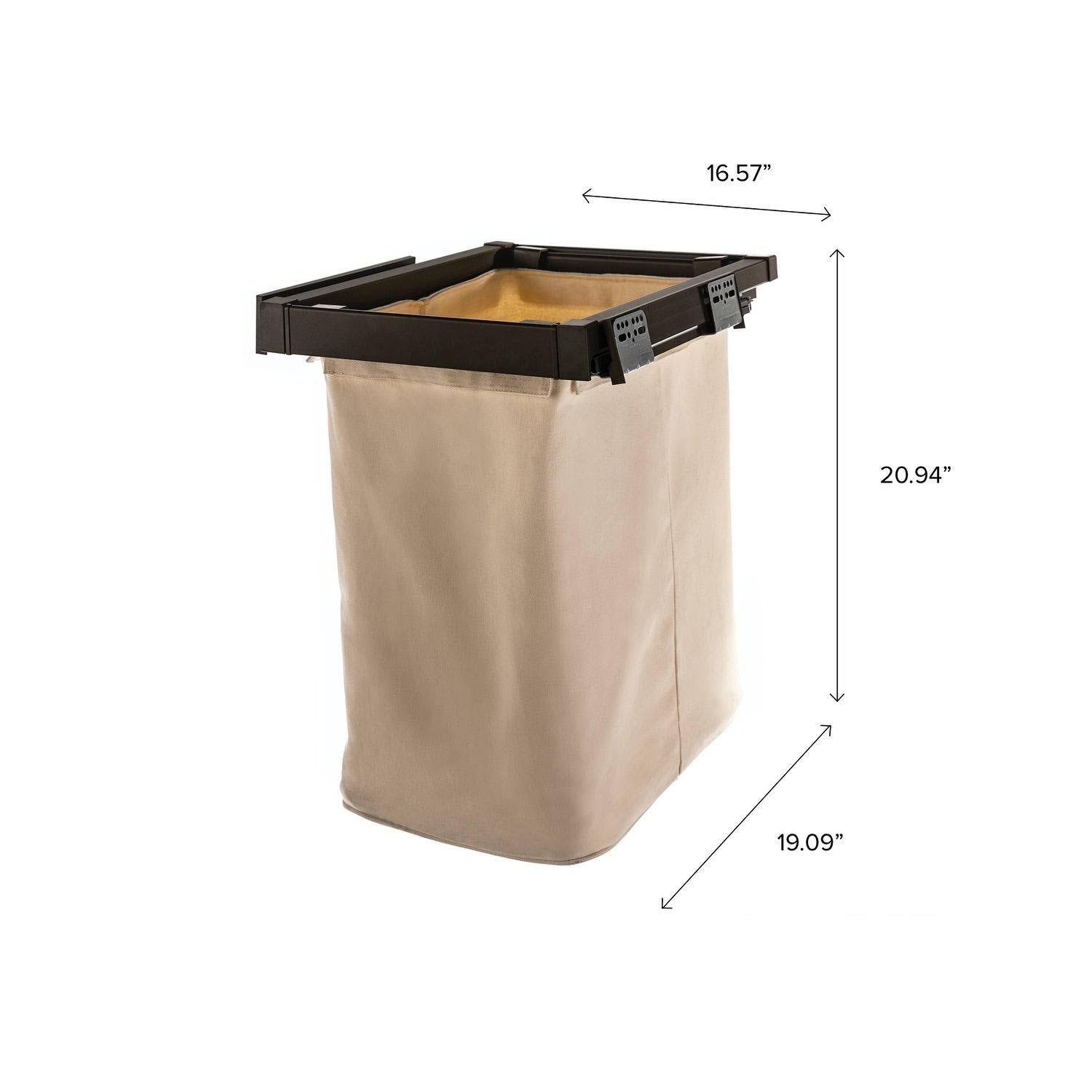 Pull-Out Laundry Hamper Basket W101