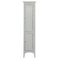 2-Door Linen Tower, Gray U15002