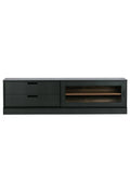 Black Pine Rectangular TV Unit P117
