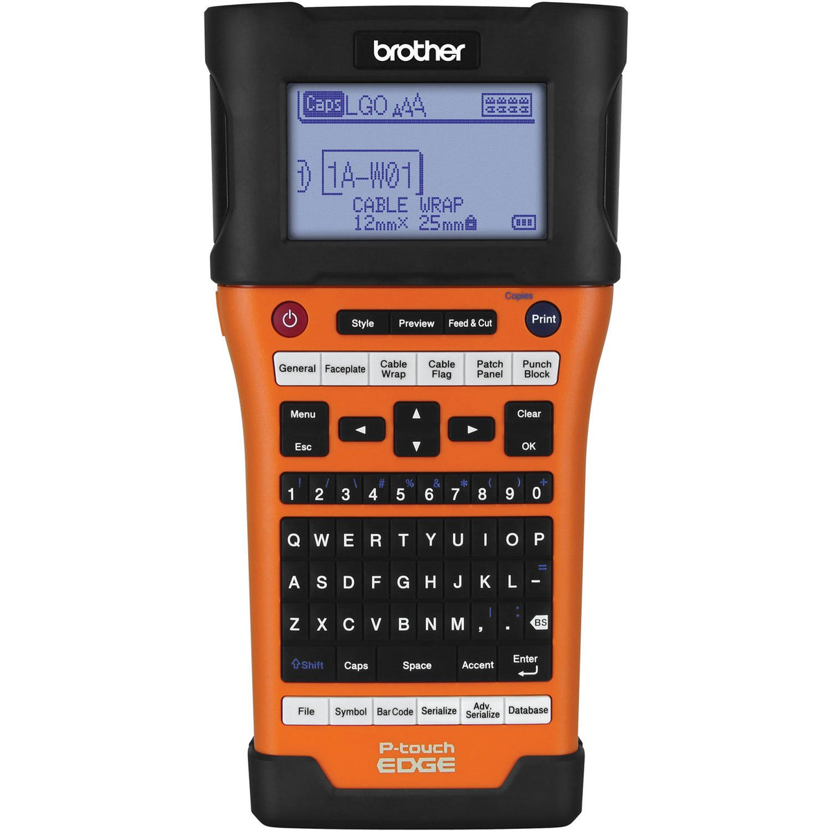 Handheld Labeling Tool with USB Interface, Li-ion, Auto Cut, Carrycase K311