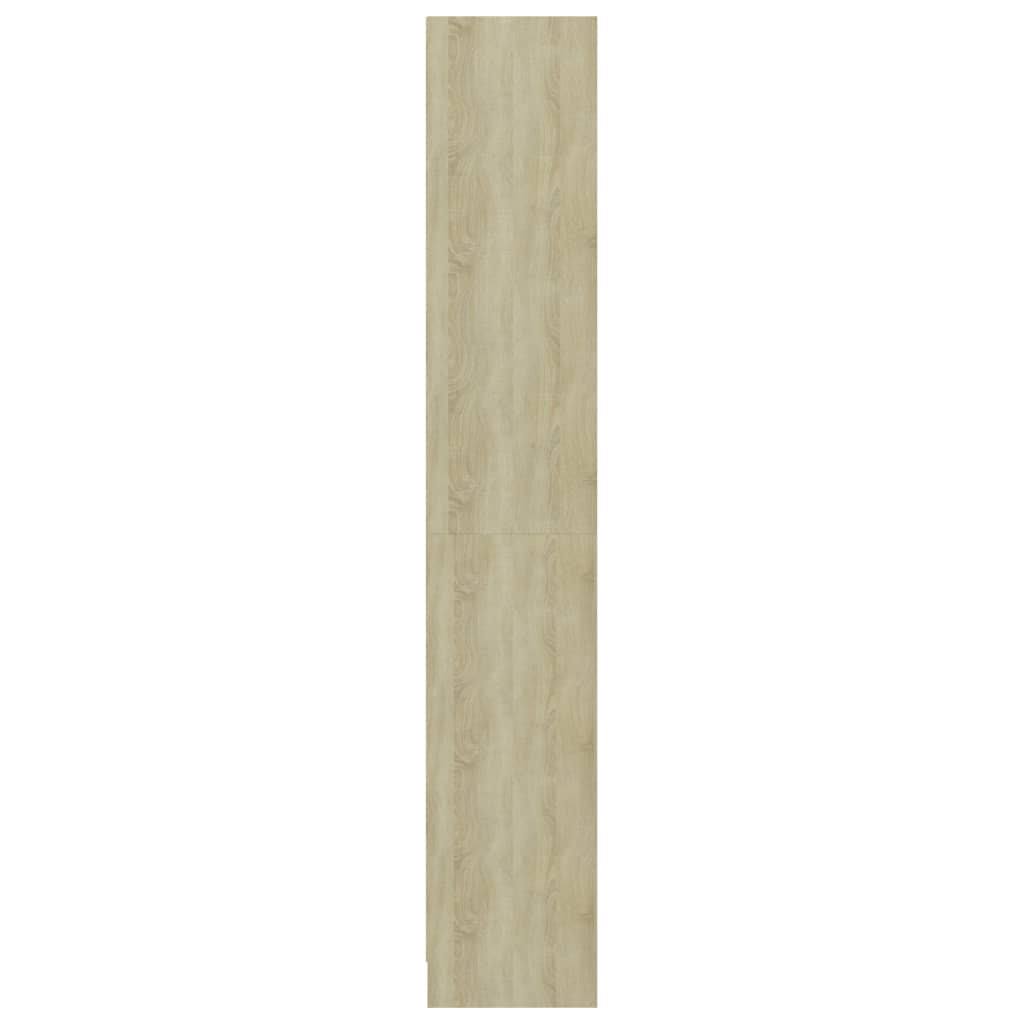 White 4-Tier Book Cabinet W636