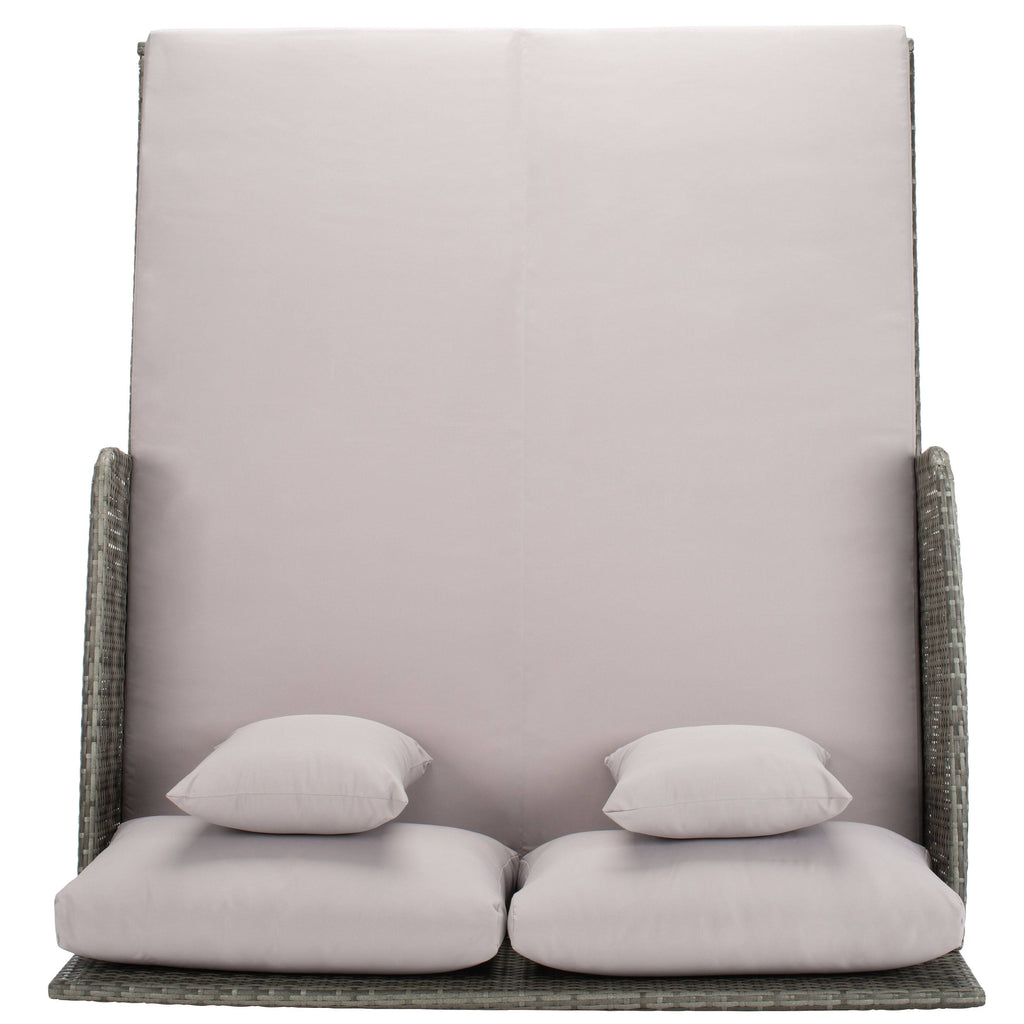 Grey and White Daybed Q181