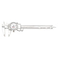 6 Stainless Steel Dial Caliper J64058