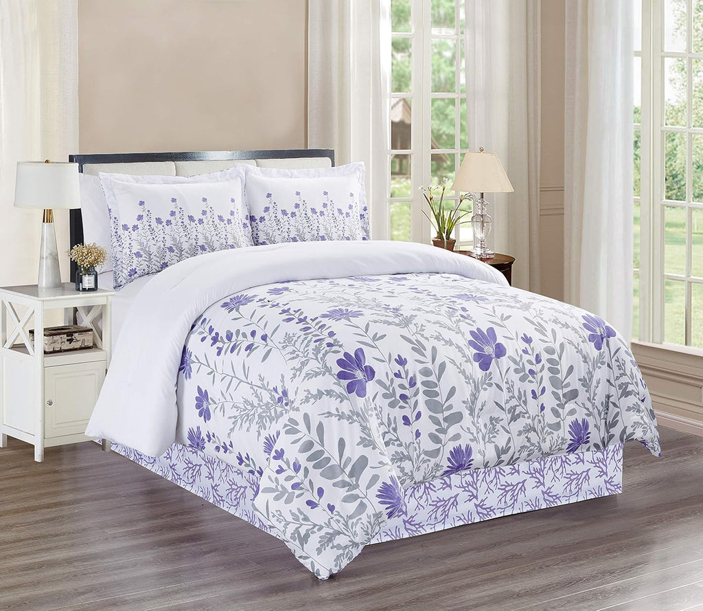 3-Piece Queen Size Down Alternative Comforter Set M6034