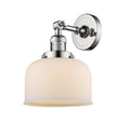 Large Bell 1 Light Sconce LED (Nickel) G229