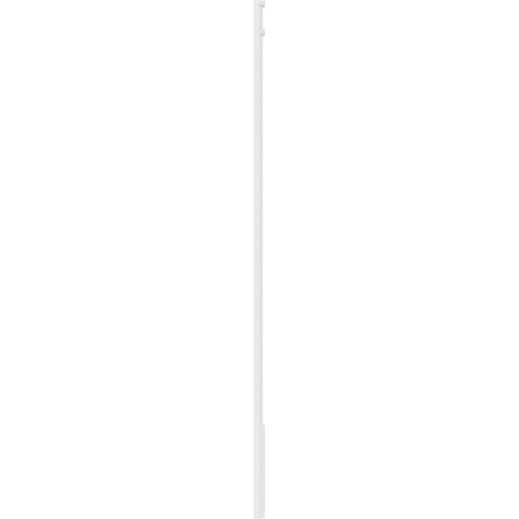 6x22W x 82x22H x 2x22P Flat Panel PVC Pilaster with Decorative Capital & Base (Pair) O940596