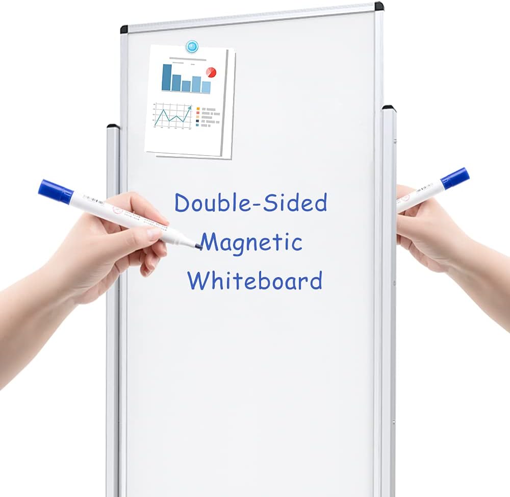 Whiteboard 48 X 24 Inches with Stand U83414