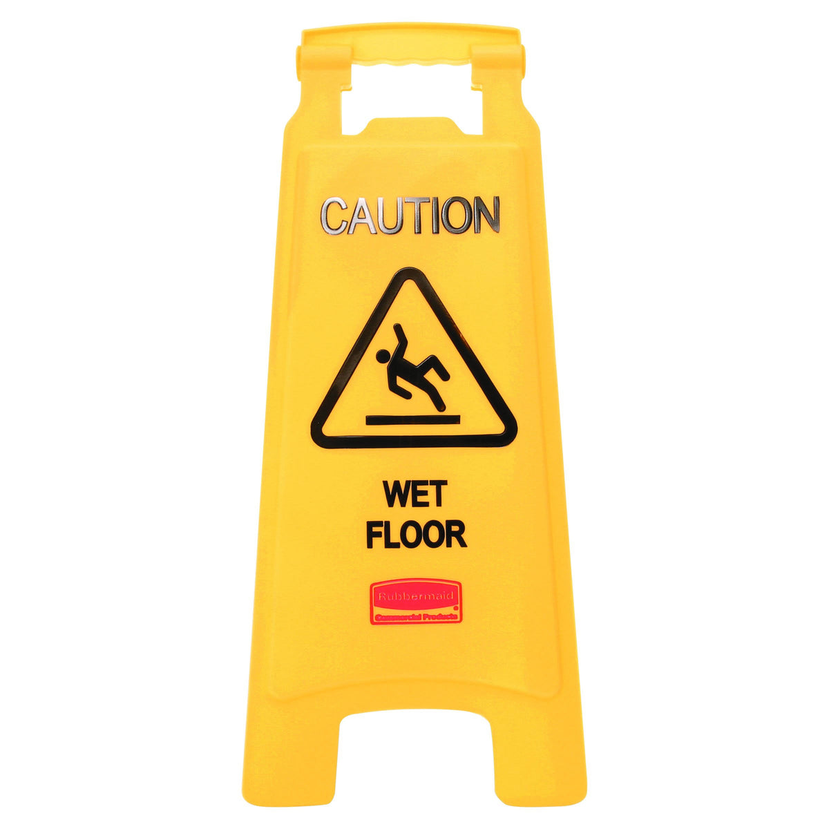 Yellow Caution Wet Floor Safety Sign G1753