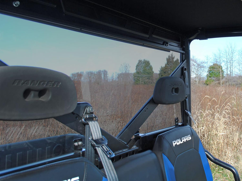 Rear Windshield for Polaris Ranger 900 / Crew, 1/4 Thick Light Tint Polycarbonate A162