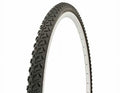 Black 700 x 38c Bicycle Tire Q14457