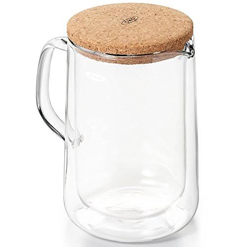 Double-Wall Glass Server A46956