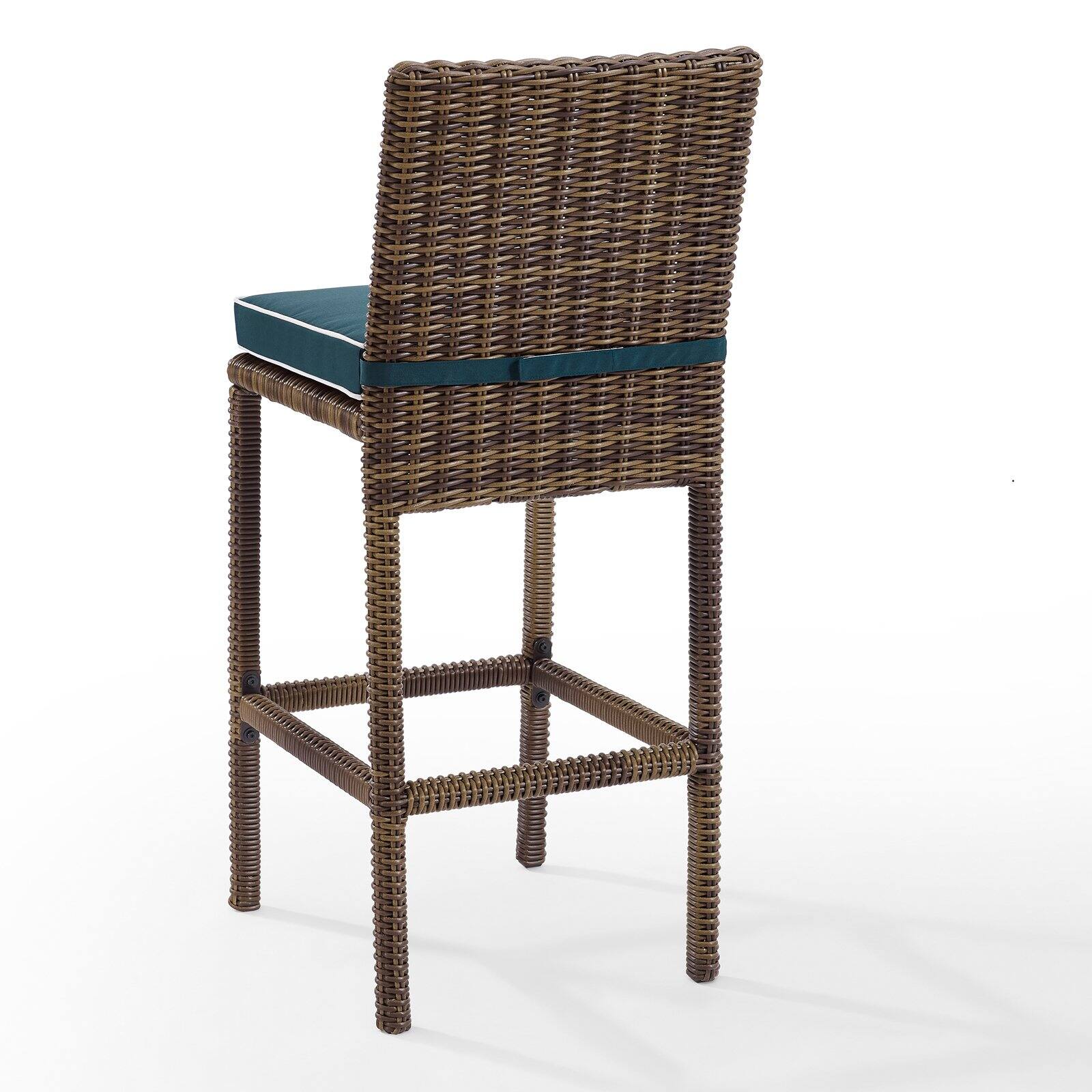 Wicker Patio Bar Stool Set of 2 P7320