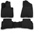 Black 3D All Weather Floor Mats Custom Liner for Hyundai Tucson K339