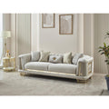 Cream 3 Seat Sofa H371