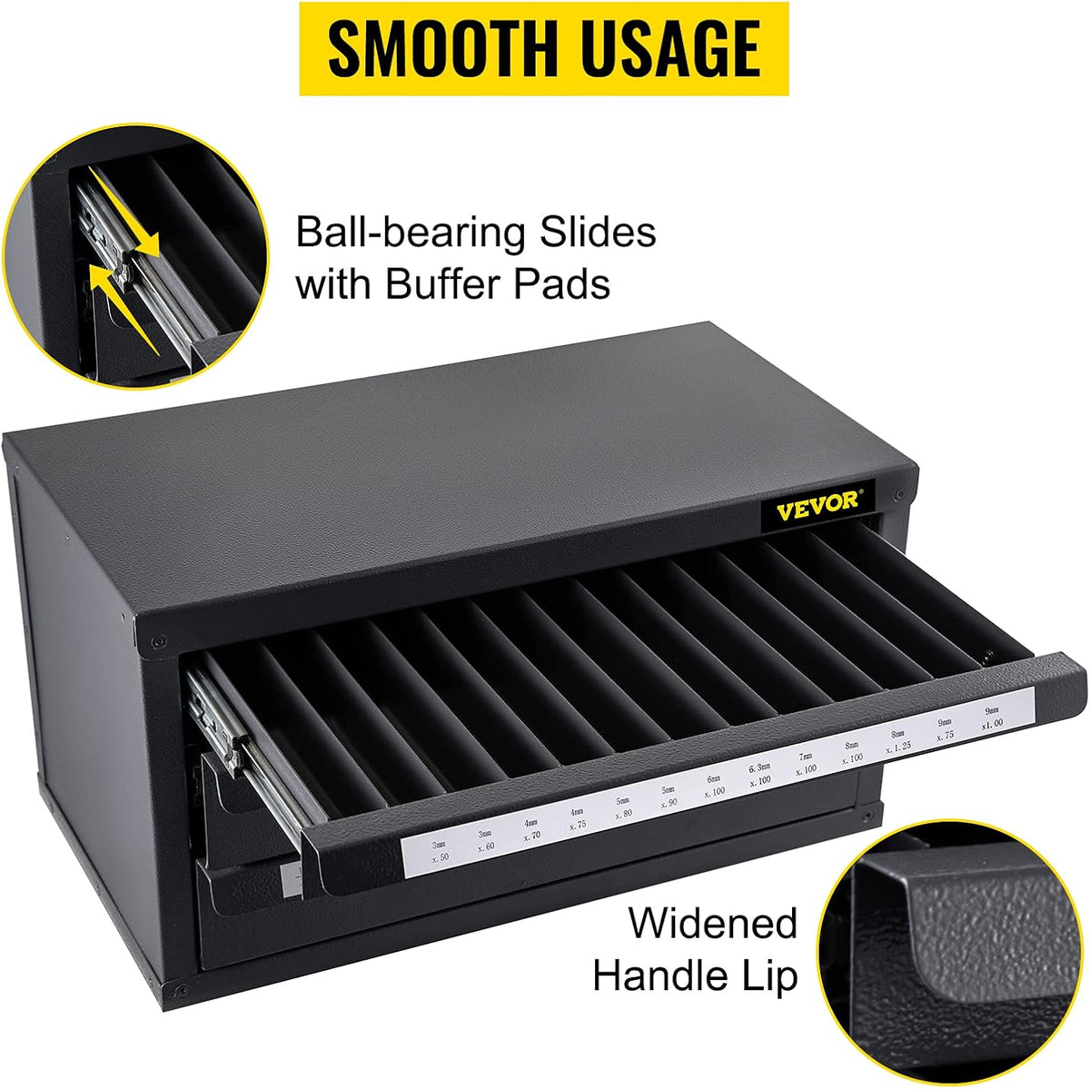 60-Compartment Tap Dispenser Cabinet, Cold Rolled Steel, Pack of 2 V86914