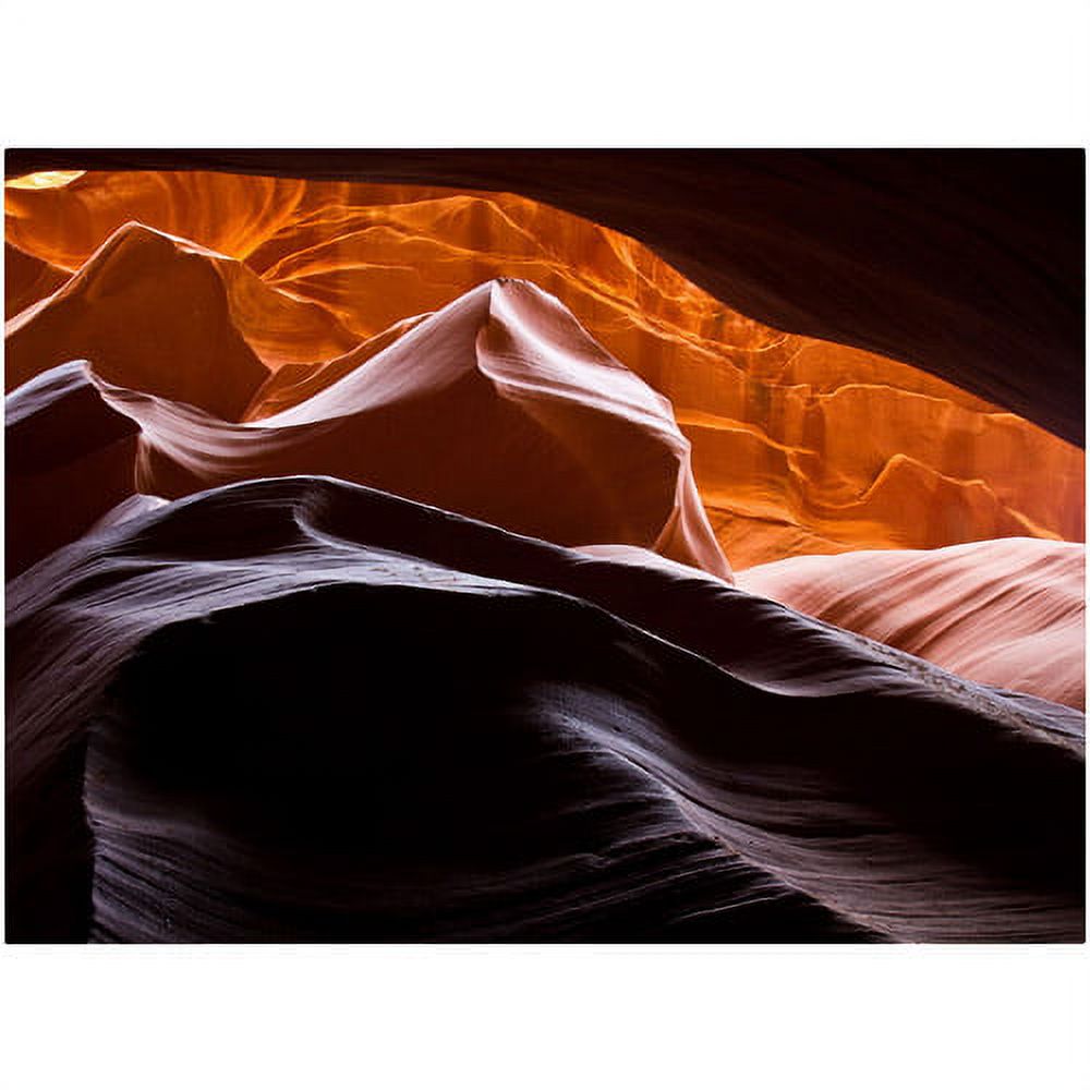 Antelope Canyon 3 14" x 19" Canvas Art S7882
