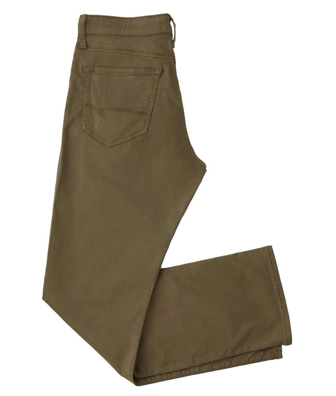 Relaxed Straight Pant - Dusty Olive Twill - 36x32 W722