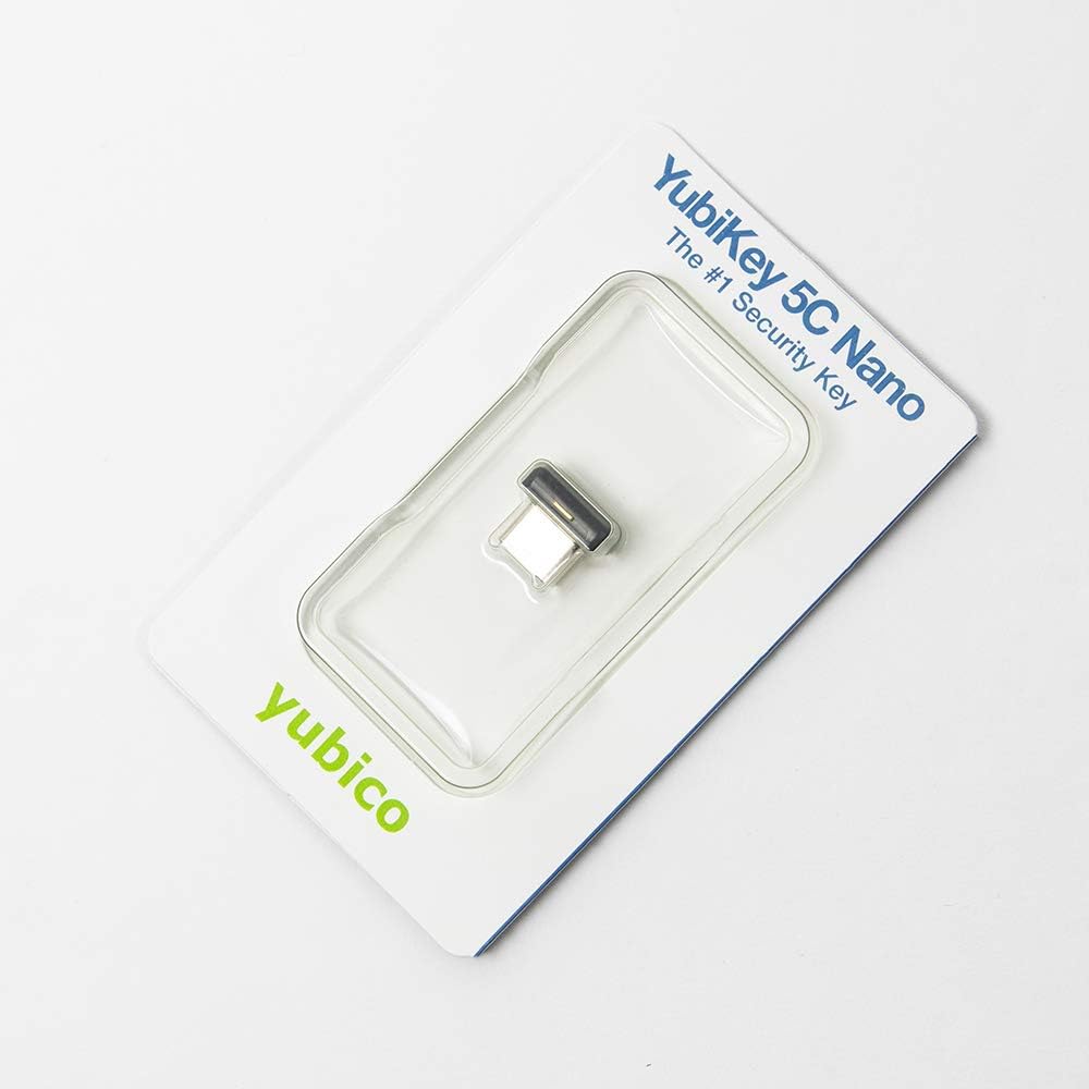 YubiKey 5C Nano USB Security Key Q878475