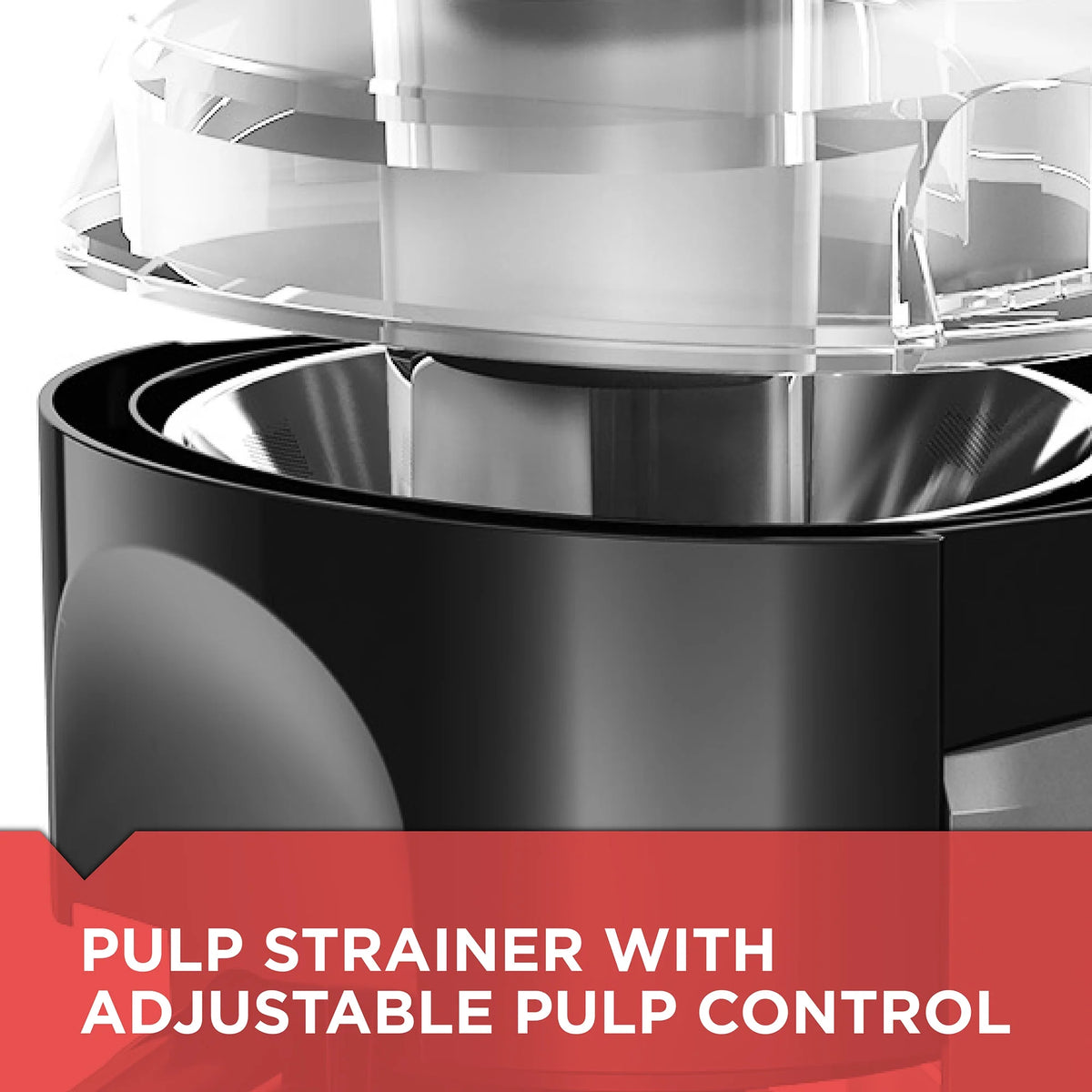 Black Fruit and Vegetable Juice Extractor H1228