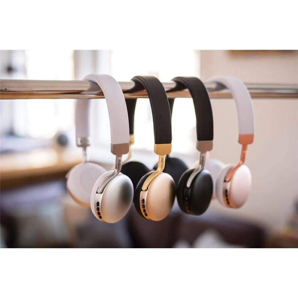 Metallic Bluetooth Headphones Black B8282