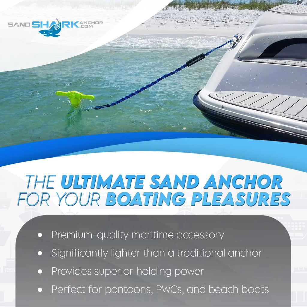 PVC Sport Shallow Water Sand Boat Anchor, 4 ft L5727