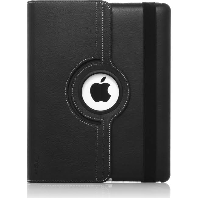 Black Rotating Padded Case for iPad 3/4 I91206