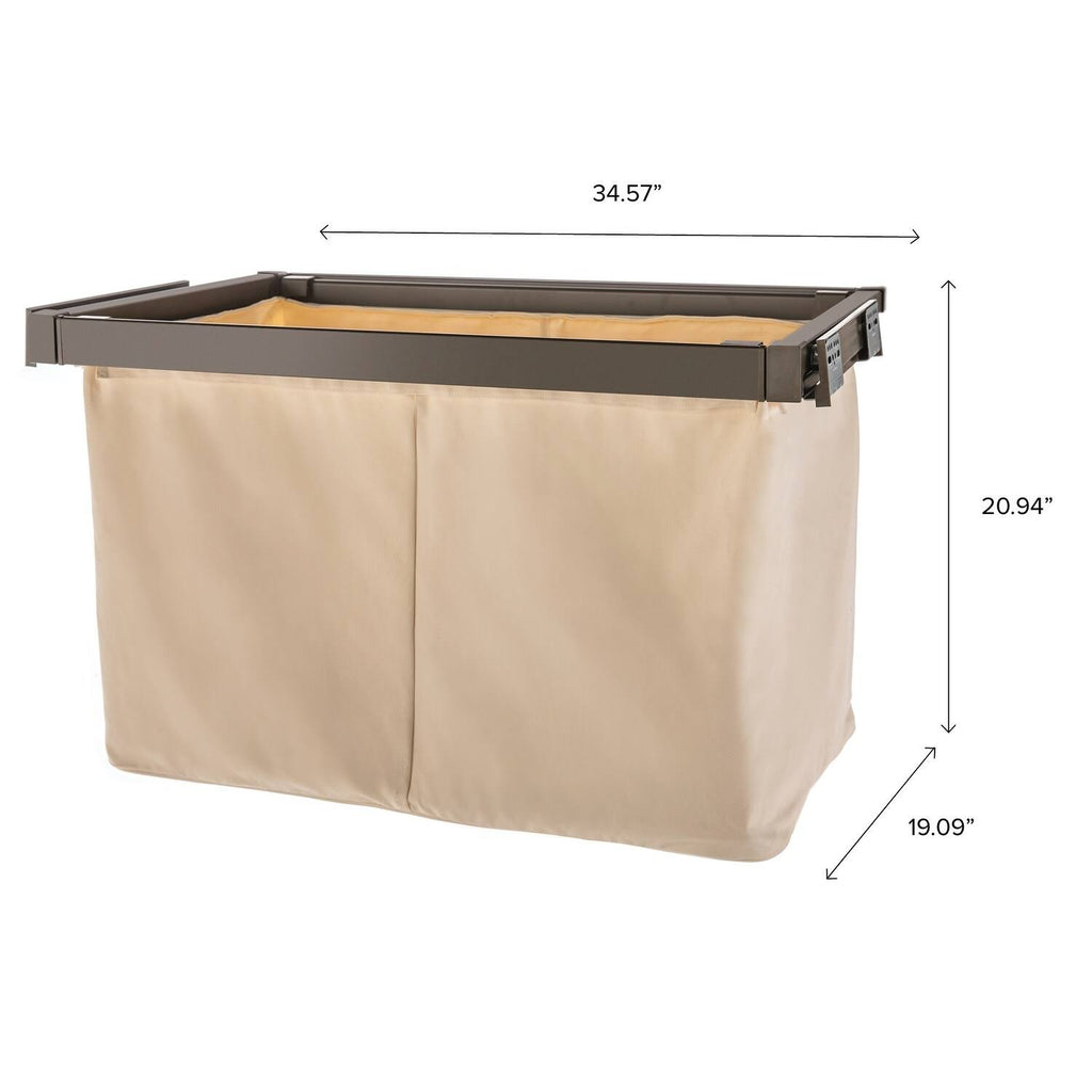 Pull-Out Laundry Hamper Basket W101