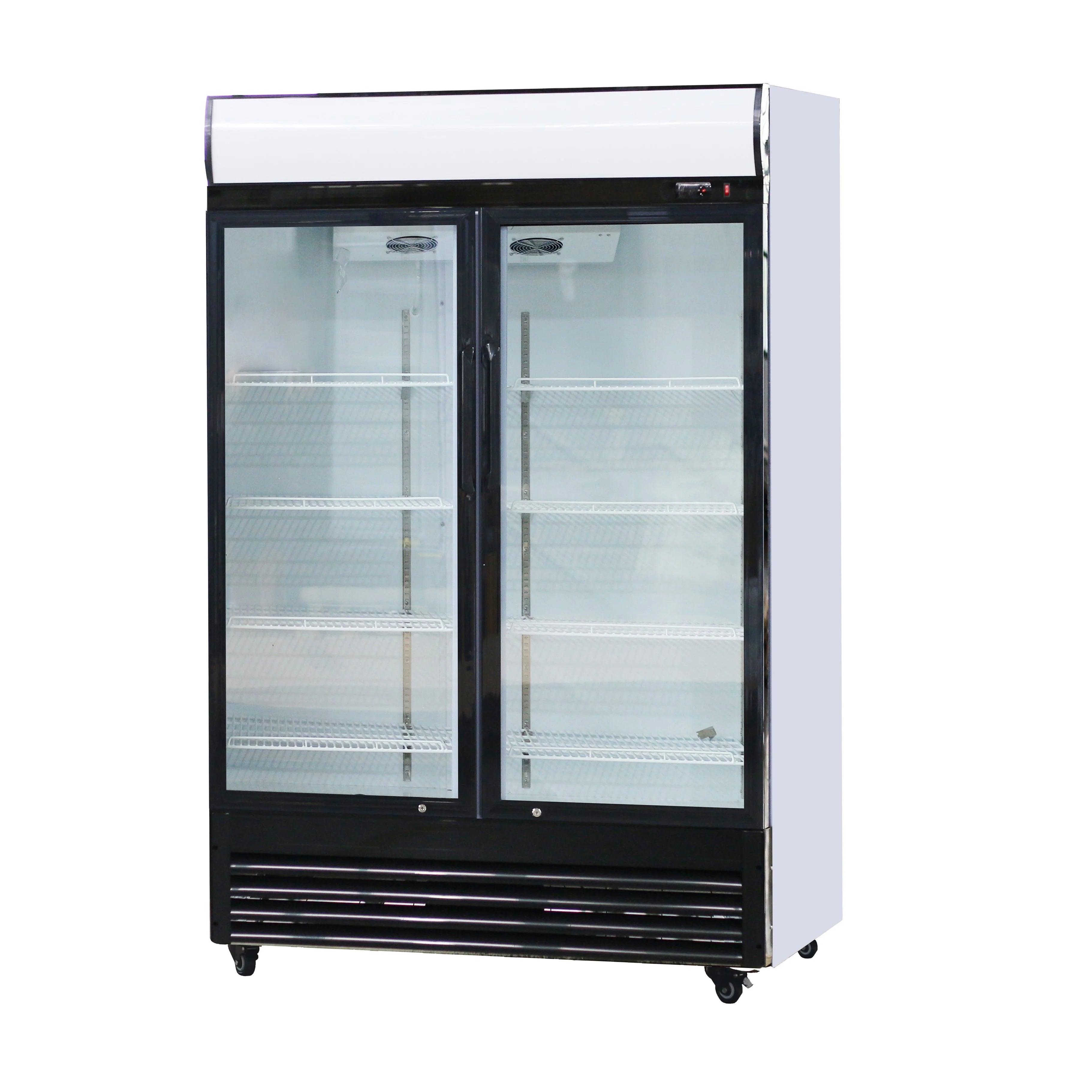 51" Glass Door Merchandiser Refrigerator Beverage Cooler Y37160