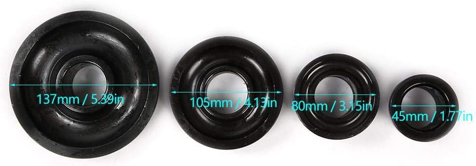 Wheel Tire Balancer 4Pcs Tape Cone 40mm Standard Shaft for Car Trucks Caravans SUVs X244044