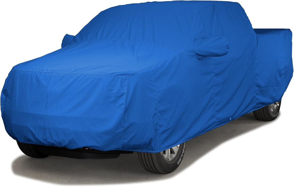 Custom Fit Vehicle Cover for Toyota Tacoma, Light Blue E27509