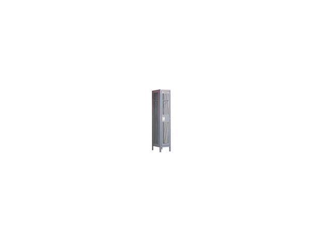 Gray Vented Metal Locker U466