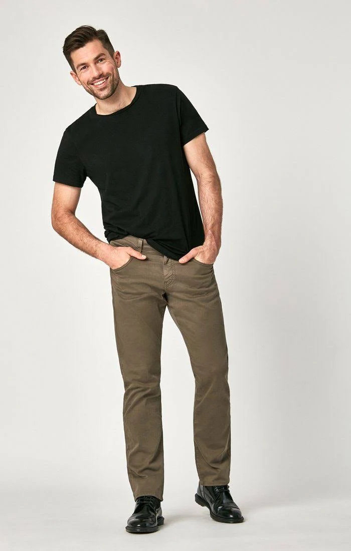 Relaxed Straight Pant - Dusty Olive Twill - 36x32 W722