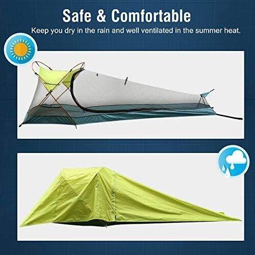 Waterproof Portable Lightweight Single Person Instant Cabin Tent U172