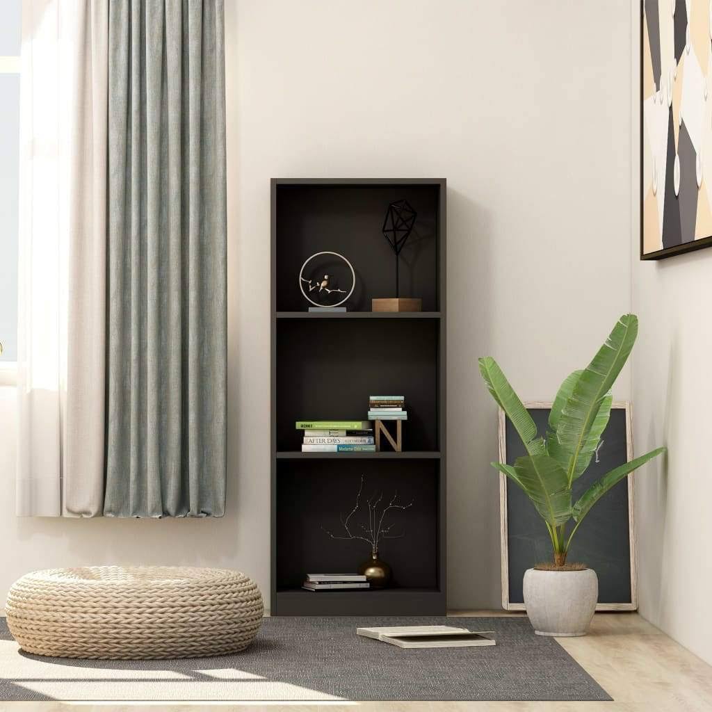 White 4-Tier Book Cabinet W636