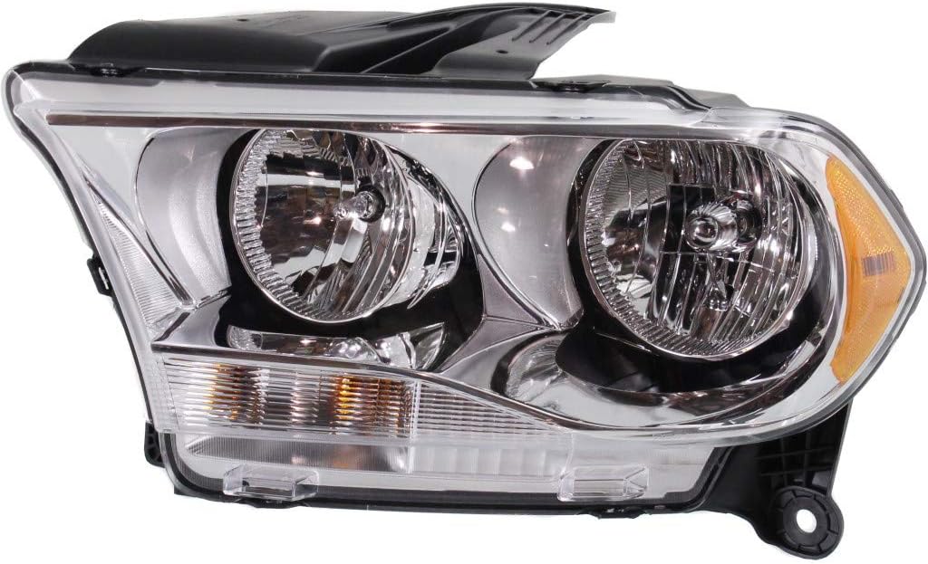 Dodge Durango Headlight 2011 2012 2013 Passenger Side with Bulbs F13182