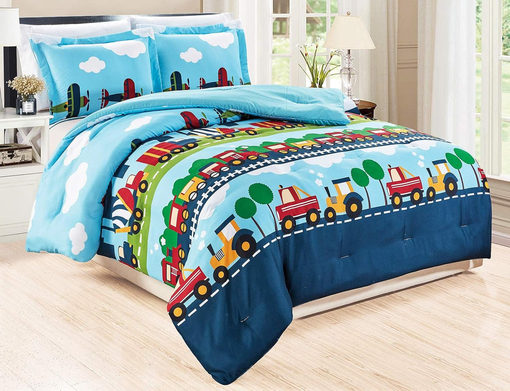 3-Piece Queen Size Down Alternative Comforter Set M6034
