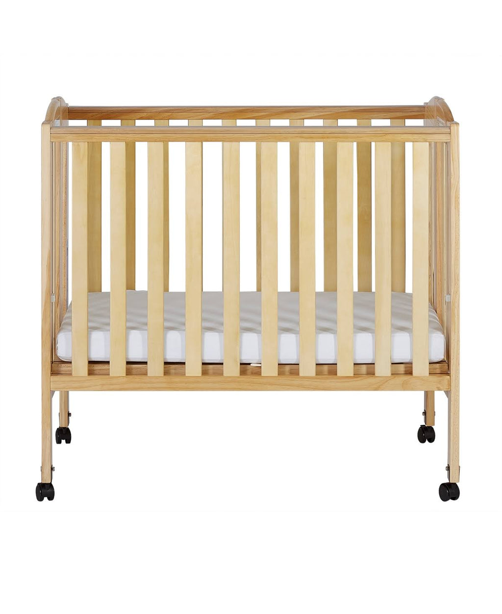 2-in-1 Wood Folding Portable Crib W5265