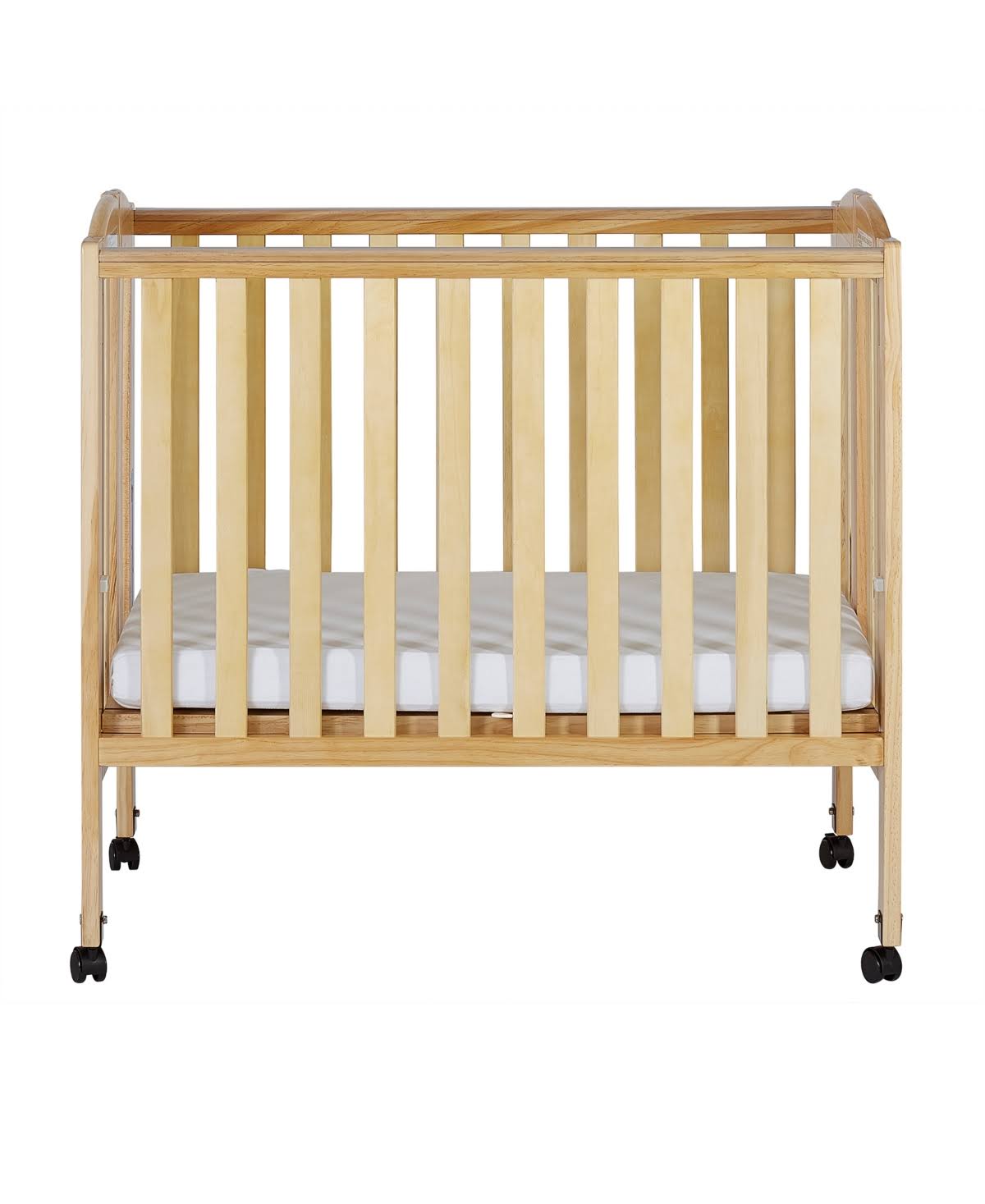 2-in-1 Wood Folding Portable Crib W5265