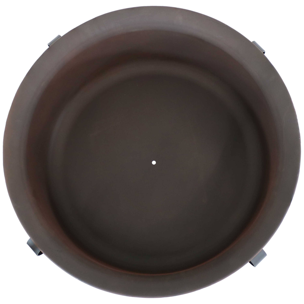Bronze Steel Fire Pit with Spark Screen - 29-inch M404