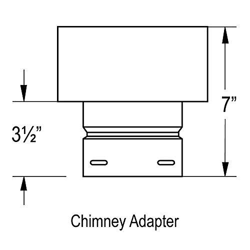 4 inch PelletVent Chimney Adaptor M953