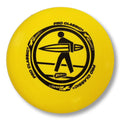 Yellow Surf Frisbee Flying Disc Q9370