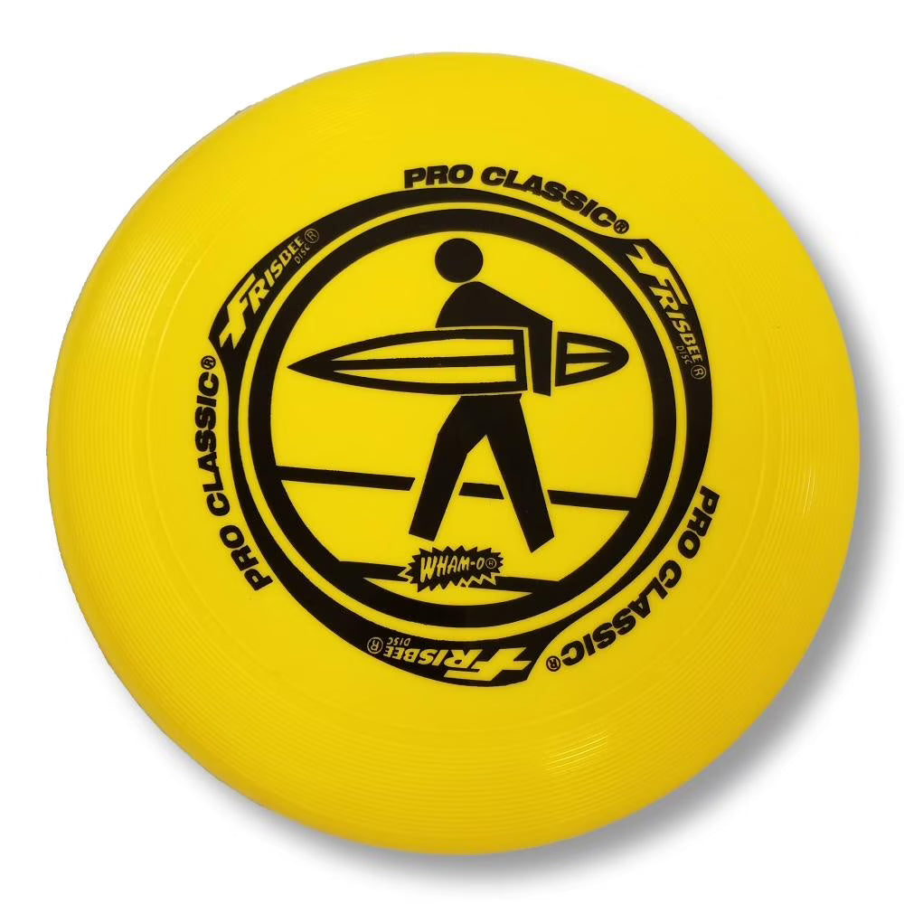 Yellow Surf Frisbee Flying Disc Q9370