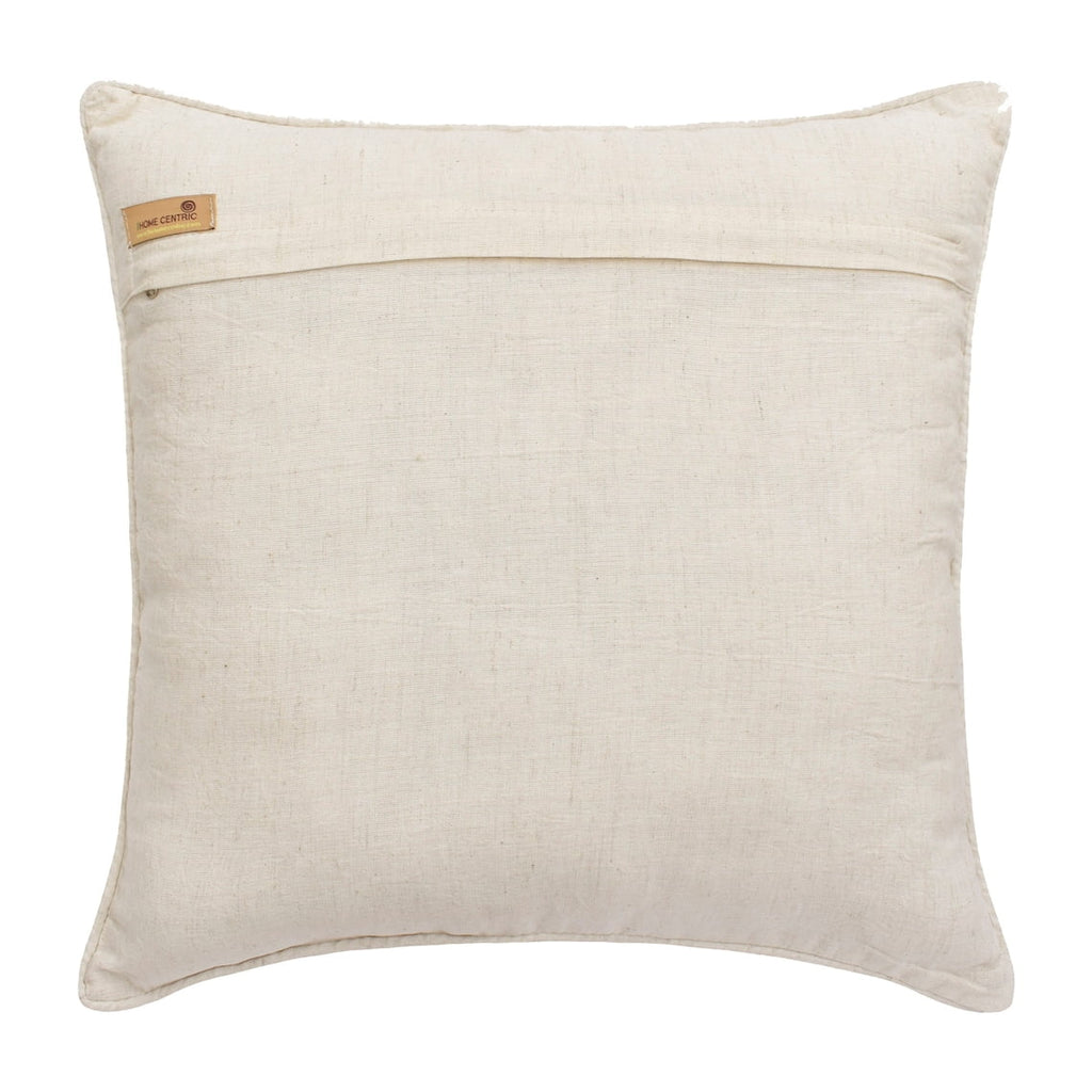 White 20"x20" Velvet Suede Embroidery Throw Pillows J490258