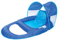 Spring Float Recliner Pool Lounger with Canopy R305365