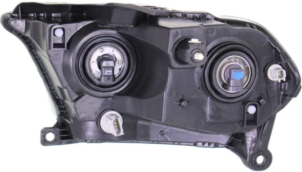 Dodge Durango Headlight 2011 2012 2013 Passenger Side with Bulbs F13182