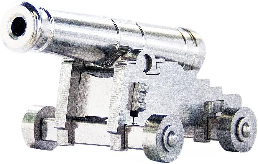Mini Cannon Stainless Steel Model Pack of 2 R7709