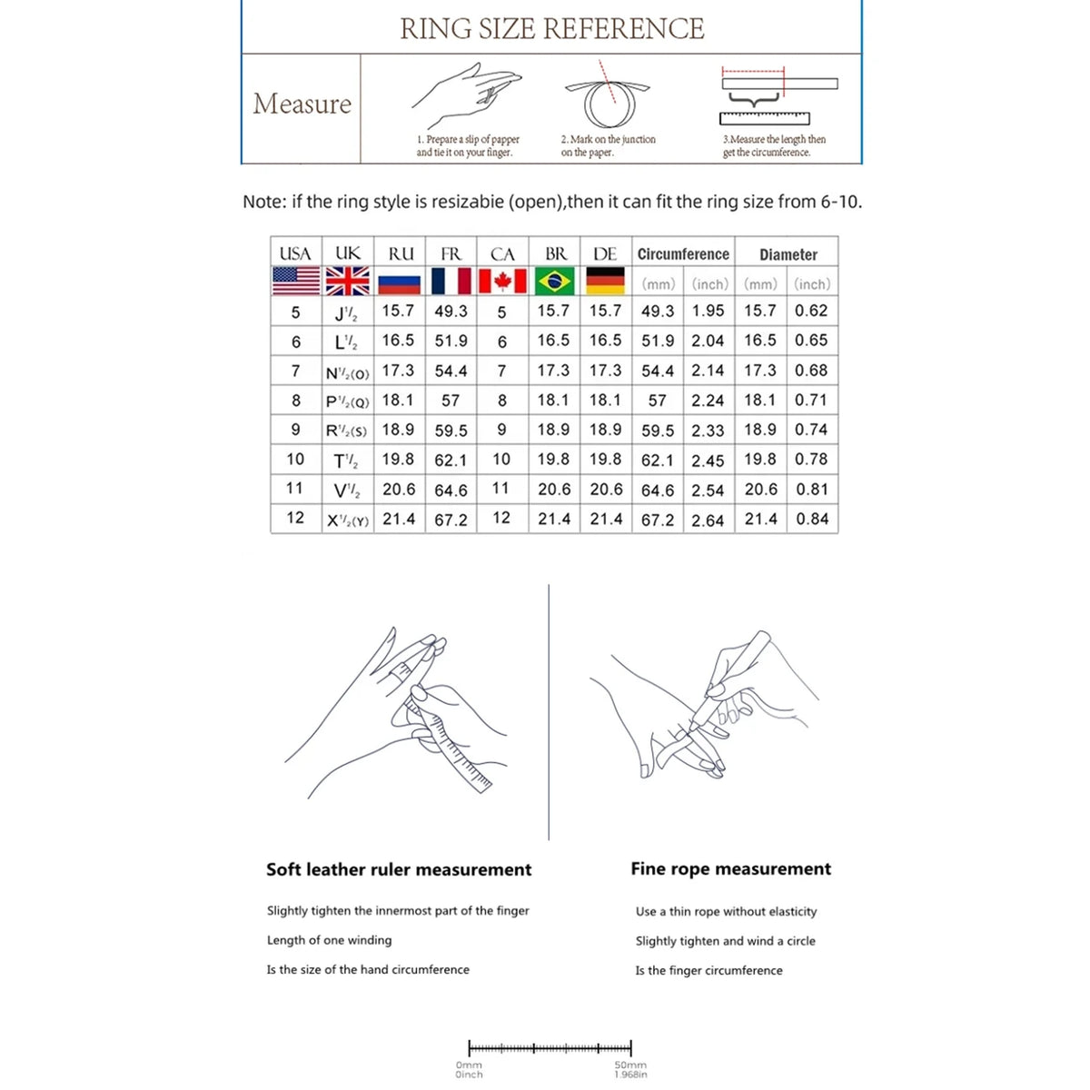2ct Princess Cut Moissanite Engagement Rings with Certificate P831